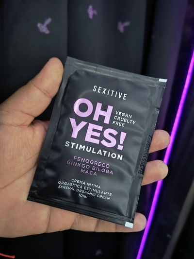 Oh yes! CREMA ORGASMICA- ESTIMULANTE
