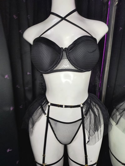 CONJUNTO DE LENCERÍA 🖤