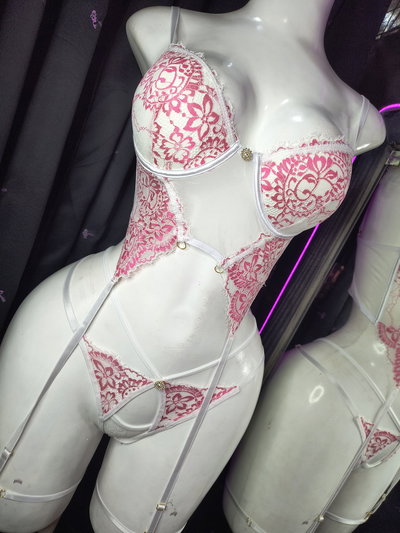 CONJUNTO DE CORSET CON PORTALIGA 🤍