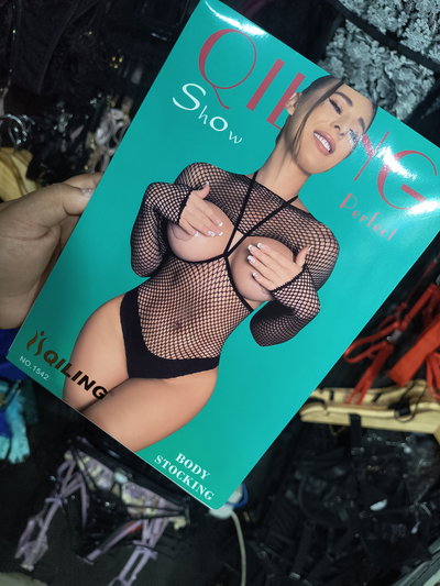 Body de red con strass 1542