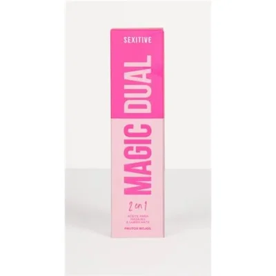 Magic Dual Aceite Sensual Para Masajes Y Lubricante- Aroma Frutos Rojos