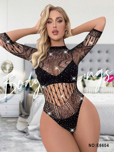 BODY CON STRASS