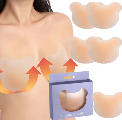 Pezonera adhesiva de osito REUTILIZABLES