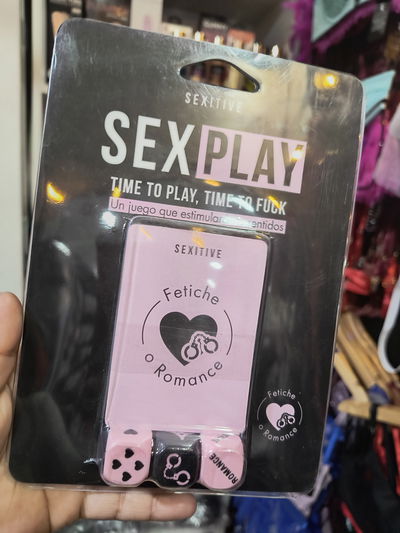 Sex play carta + dados 