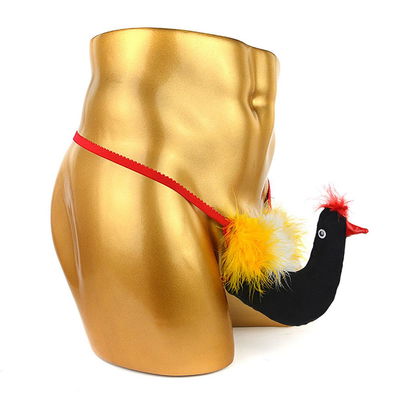 Hilo para hombre con dibujos de pájaro 