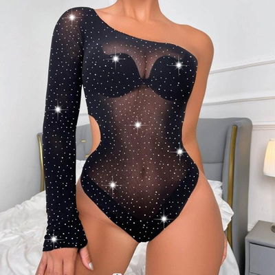 BODY CON STRASS