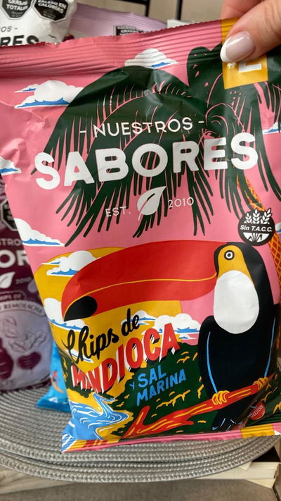 chip de mandioca Sabores
