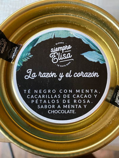 Blends tè negro en hebras (lata)