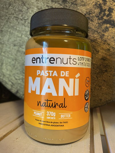 Pasta de maní natural 