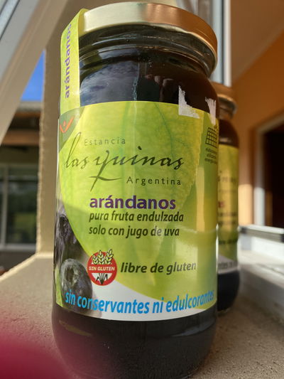 Mermelada arándanos dietética 