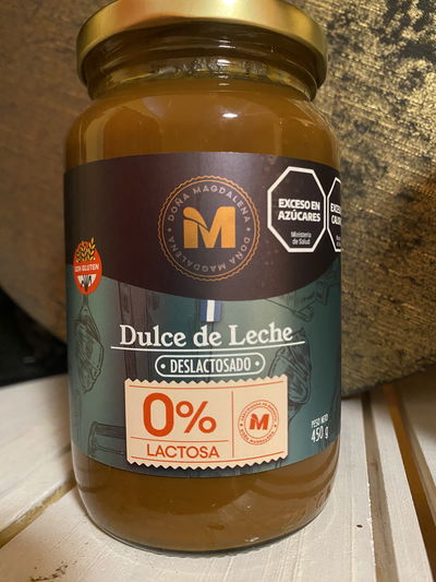 Dulce de leche sin lactosa 