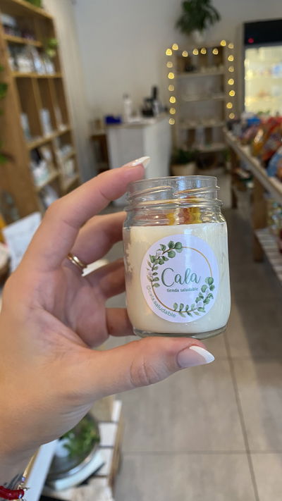 Vela de cera de soja Verbena