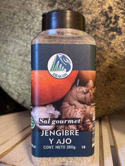 Sales Gourmet Aragón jengibre y ajo 