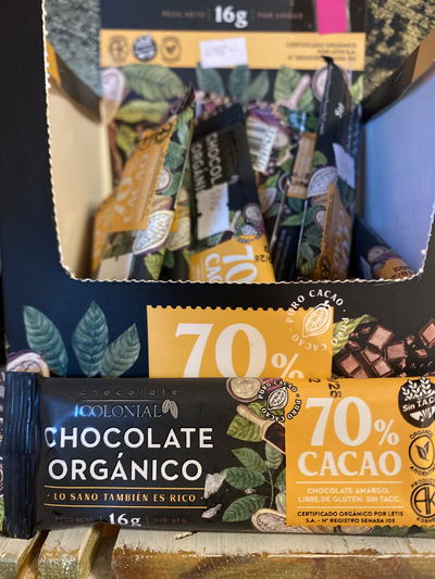 Chocolate colonial 70% cacao 