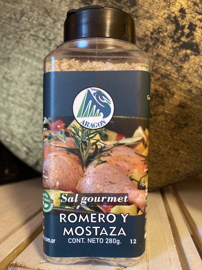 Sales Gourmet Aragón romero y mostaza 