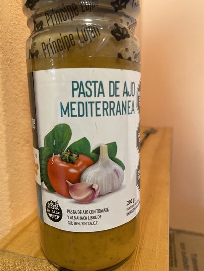 Pasta de ajo Mediterranea 
