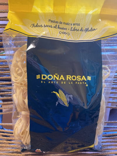 Fideos secos al huevo 