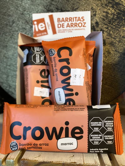 Crowie barrita de arroz sabor Marroc 
