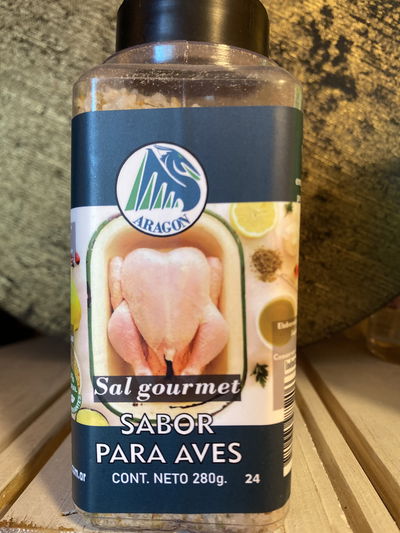 Sales Gourmet Aragón sabor para aves 