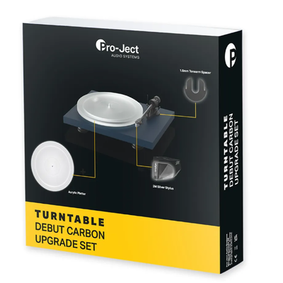 PRO JECT Paquete de mejoras Bandeja giradiscos DEBUT CARBON