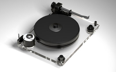 Bandeja giradiscos PRO-JECT 6PERSPEX BALANCED con capsula MC