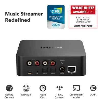 WIIM PRO PLUS Streamer DAC Hi-fi Tidal Spotify Wifi