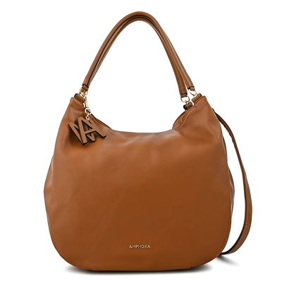 Cartera dos asas grande aretha café