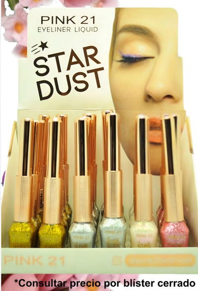 Delineador liquido glitter