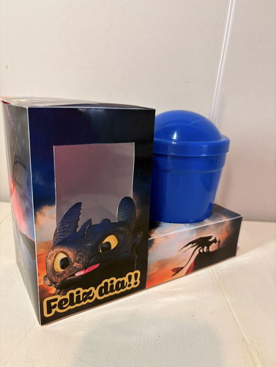 Cajita porta vaso y golosinas viral editable canva 