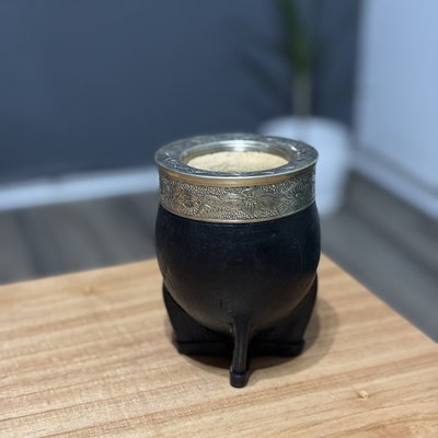 Imperial de alpaca cincelada 