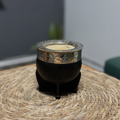 Imperial de alpaca cincelada 