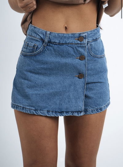 SKORT DENIM