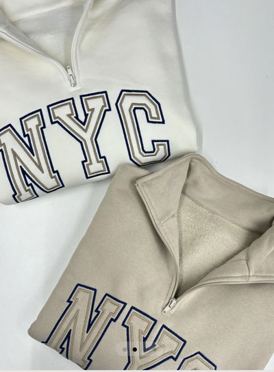 Buzo con frisa "NYC"