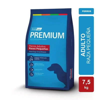 Vitalcan Premium Perro Adulto Razas Pequeñas – Bolsón x7,5 kg