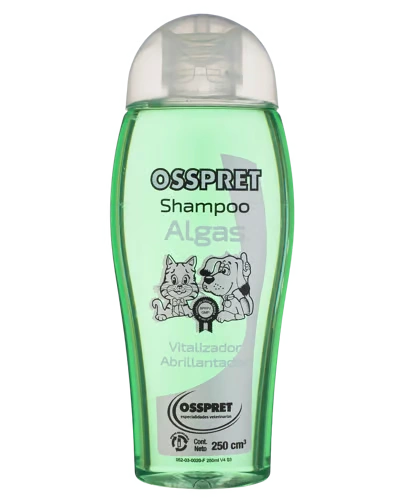 Shampoo Osspret con Extracto de Algas