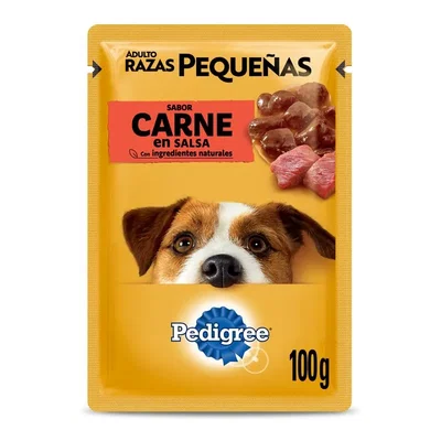 PEDIGREE POUCH ADULTO RAZA PEQUEÑA Carne&nbsp;