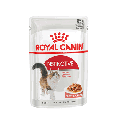 ROYAL CANIN INSTINCTIVE +7 Adulto Mayor en Salsa 85g