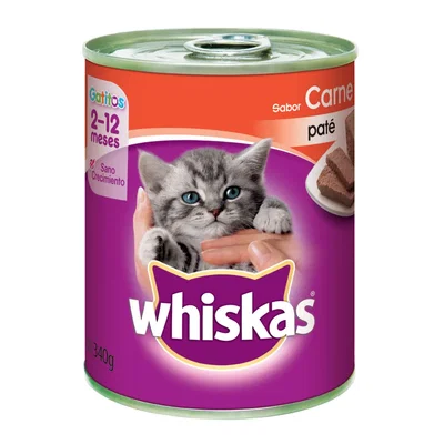 WHISKAS LATA Gatito Carne
