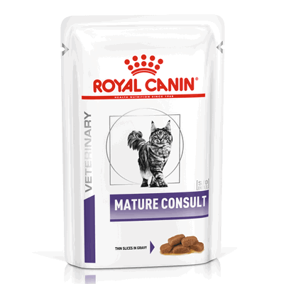 ROYAL CANIN MATURE CONSULT Gato Senior en Salsa 85g