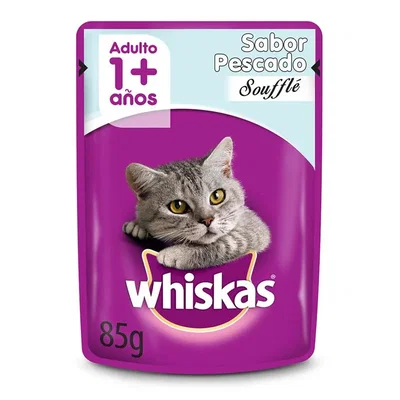  WHISKAS POUCH Adulto Pescado Soufflé