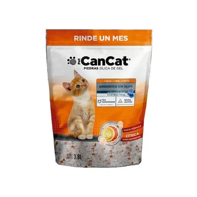 Cancat Piedras Sílicas Cítricos 3,8 Litros 