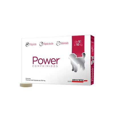 Power Comprimidos para Perros de 5 a 10 kg – Antipulgas y Garrapaticida Oral