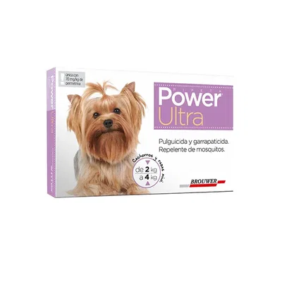 Power Pipeta para Perros de 2 a 4 kg | Protección contra Pulgas y Garrapatas