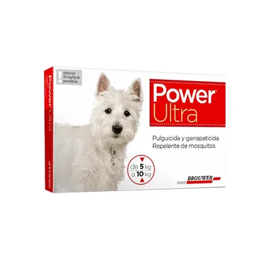 Power Pipeta para Perros de 5 a 10 kg | Protección contra Pulgas y Garrapatas