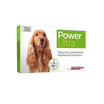 Power Pipeta para Perros de 10 a 20 kg | Protección contra Pulgas y Garrapatas