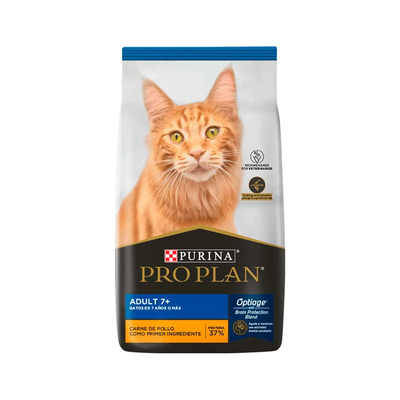 PRO PLAN Gato Adulto +7 Años – Bolsón x3kg