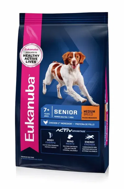 EUKANUBA Senior Mediano x 15 kg