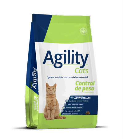 AGILITY Gato Control de Peso x 10 kg