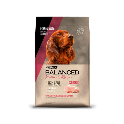 Vitalcan Balance Cerdo – Perros Adultos – Bolsón x15kg
