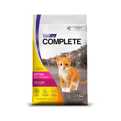 Vitalcan Complete Kitten – Bolsón x15 kg